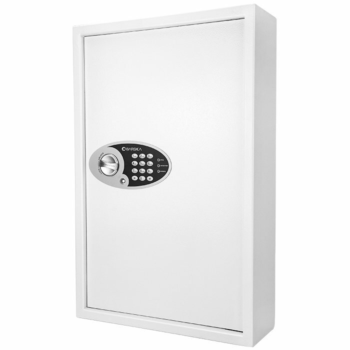 BARSKA 144 Key Cabinet Digital Wall Safe AX12660