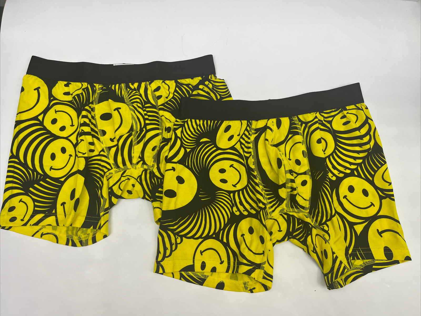 NEW MeUndies SMILEY FACE boxer Briefs Underwear Mens Size SMALL LOT OF 2