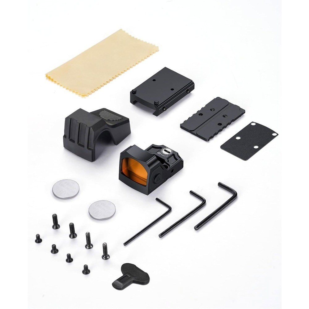 Compact Red Dot Sight Motion Awake 2 MOA Optic for RMR MOS Picatinny Pistol