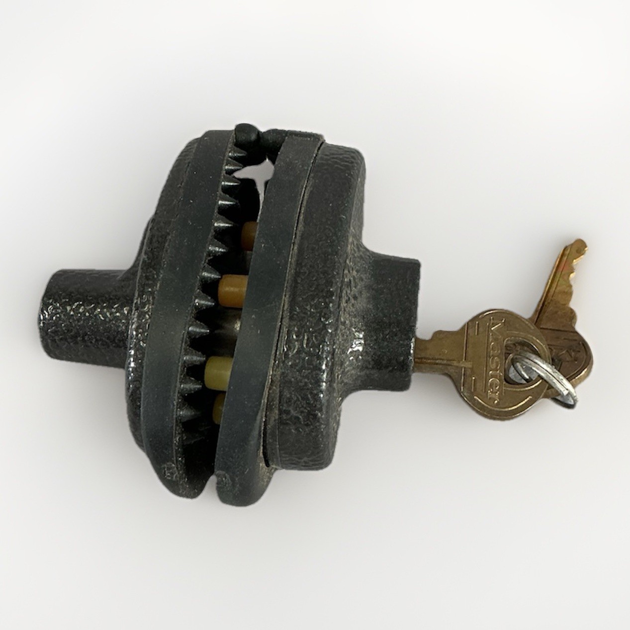 Vintage Master Lock MADE IN USA!! Keyed-Alike Gun Lock, trigger lock