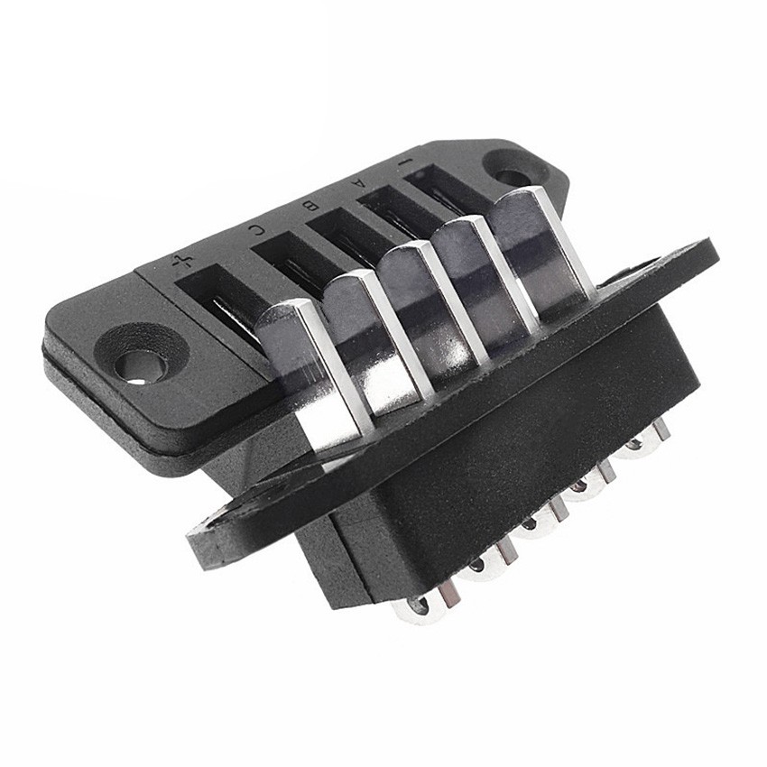 Lithium Battery Connector 5-Pin Male/Female Socket Five-Core Charging Port Parts