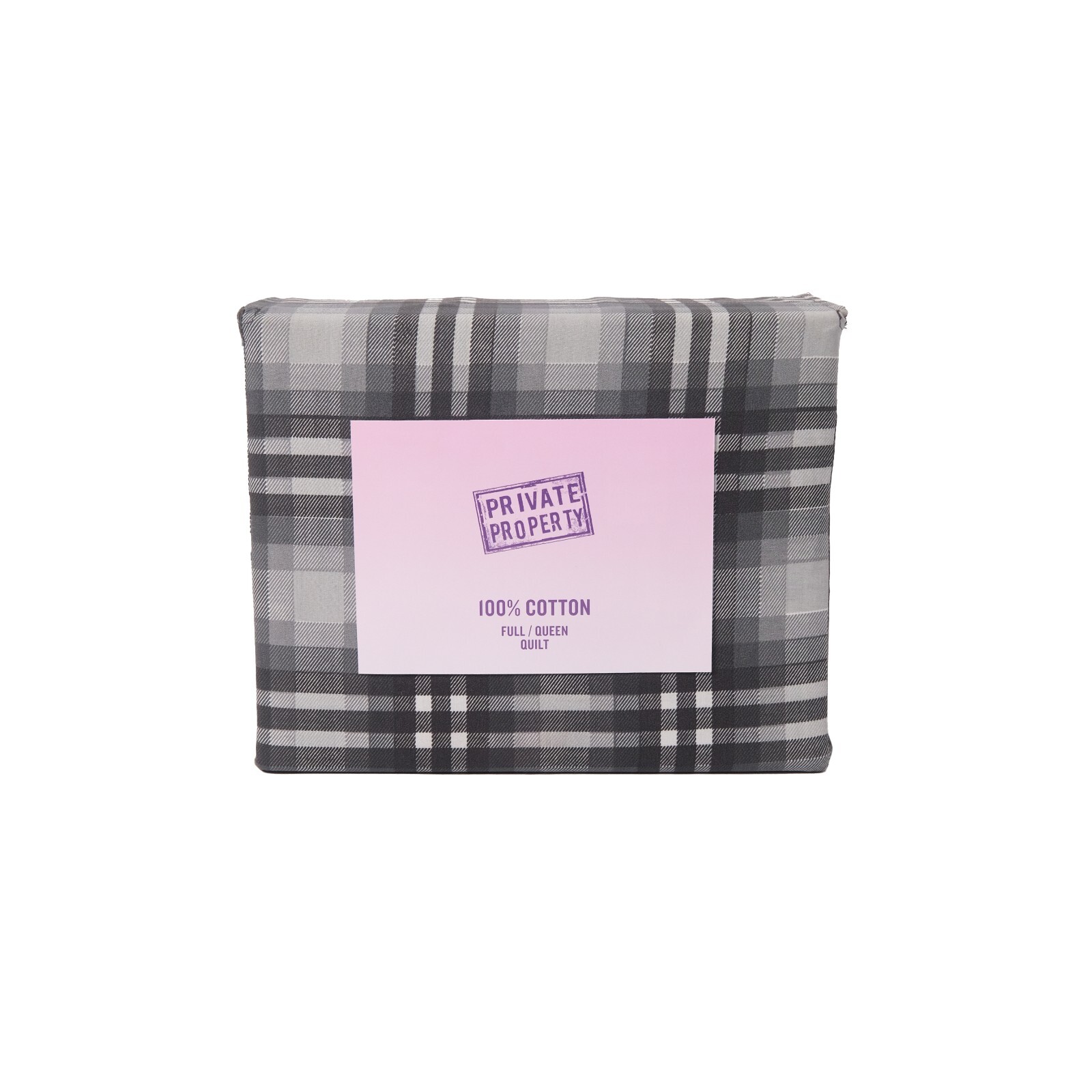 Private Property 100% Cotton Sheet Set with Printed Pattern