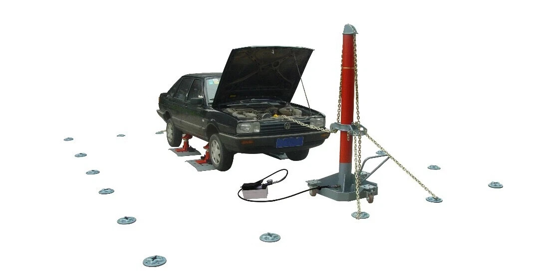 Portable Auto Body Frame Machine Rack on the floor 10 TON Puller Free Shipping