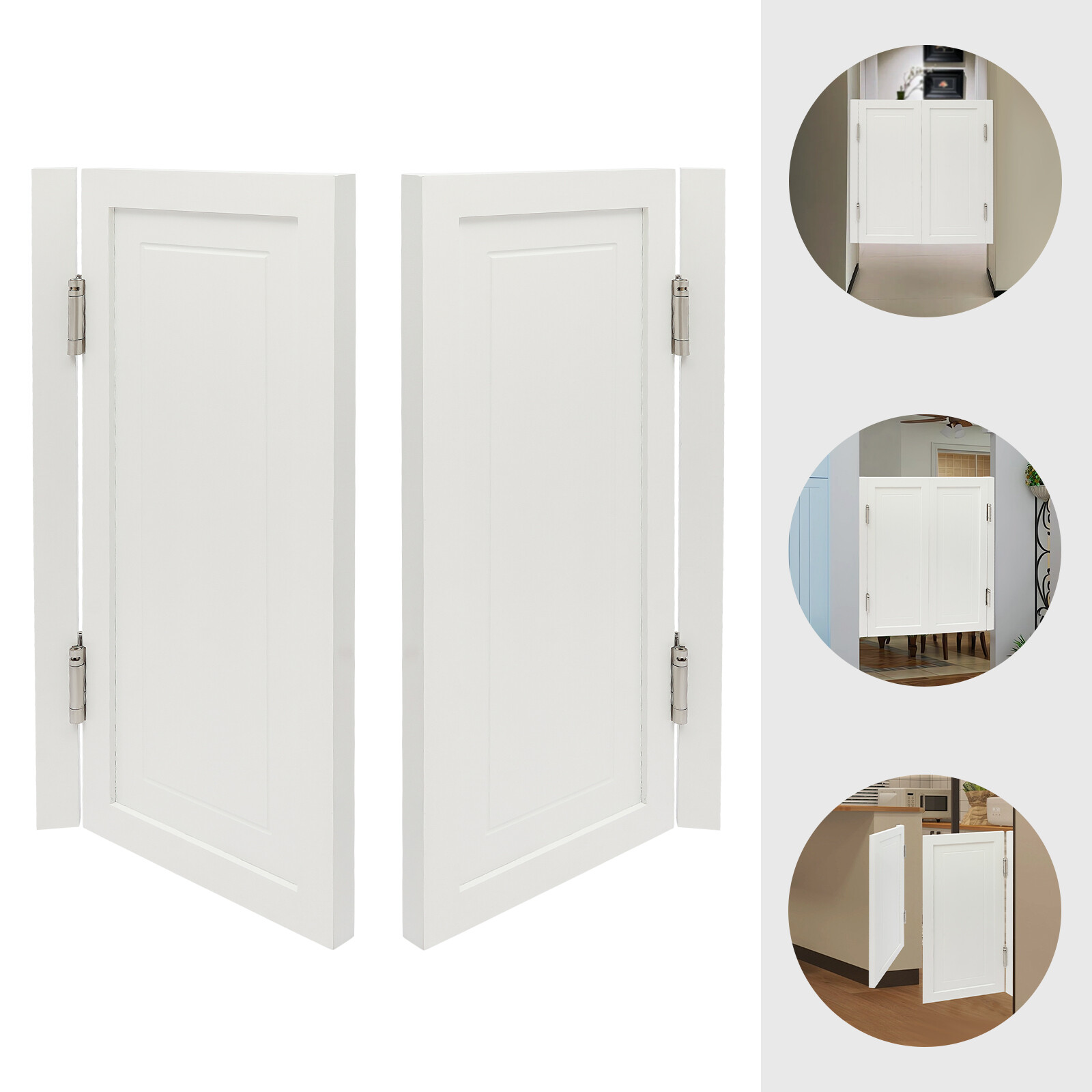 Single Half Partition Doors, Bar Counter Corridor Garden Entrance Partition Door