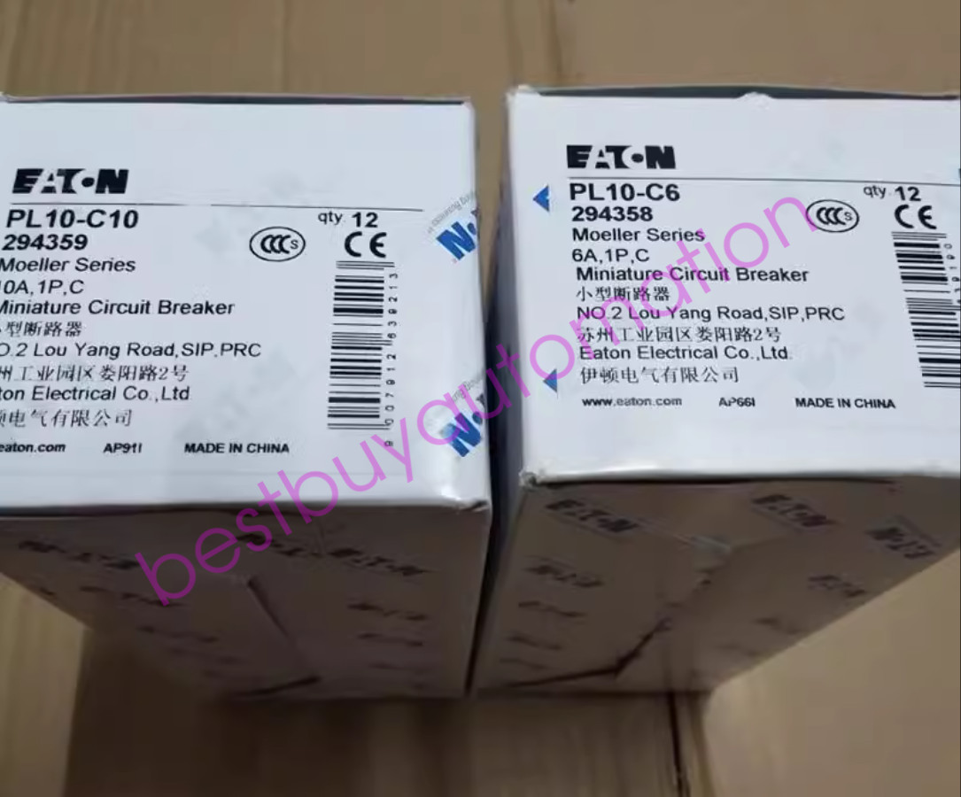 1PC NEW EATON Miniature circuit breaker PL10-C10 1P 10A #LL