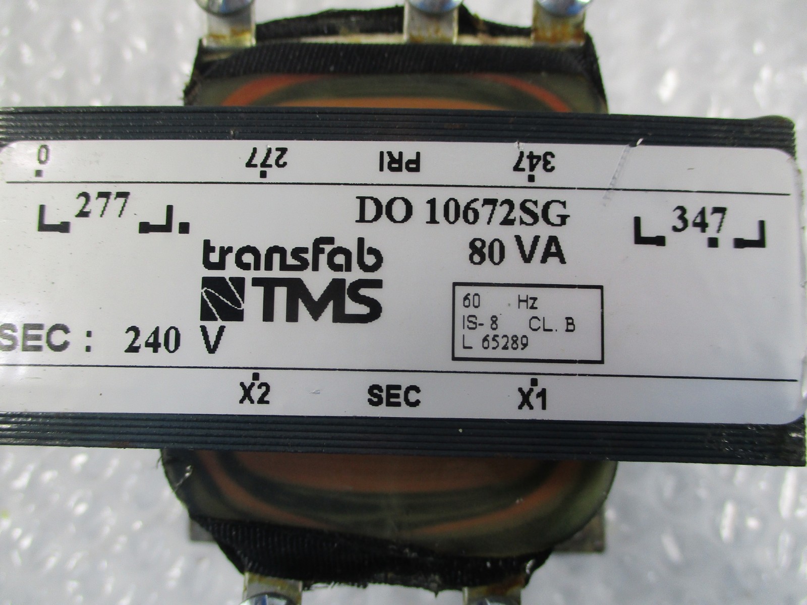 TRANSFAB DO10672SG TRANSFORMER NSNP