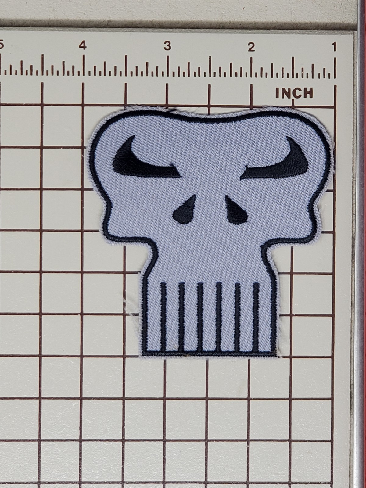 Early 90s Paintball Patch - Punisher Mock Marvel