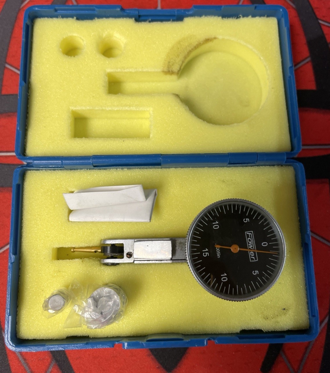 Accusize P900-S108- 0.03'' x .0005'' Dial Test Indicator w/Box