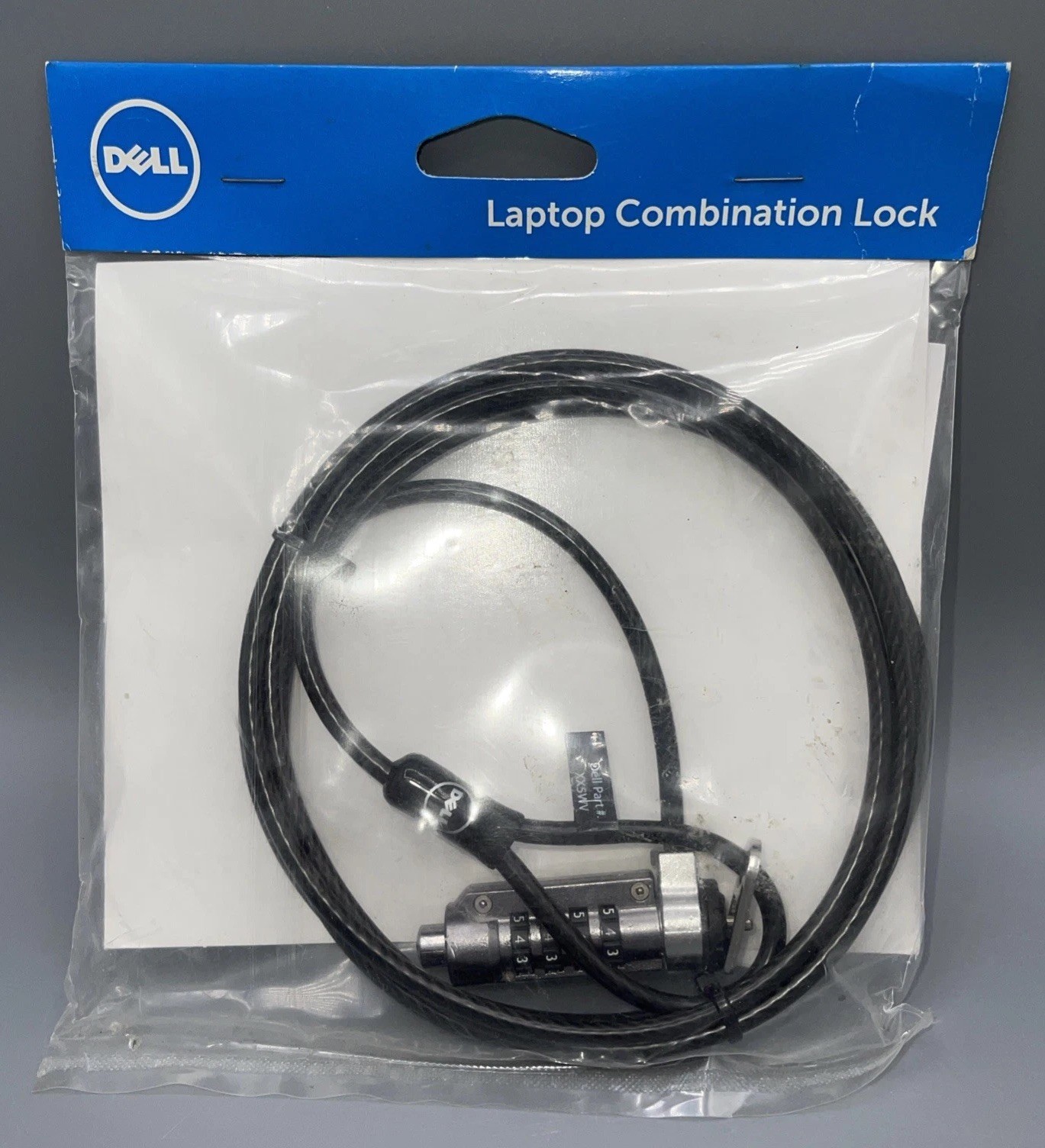 DELL Laptop Combination Lock, Black, New