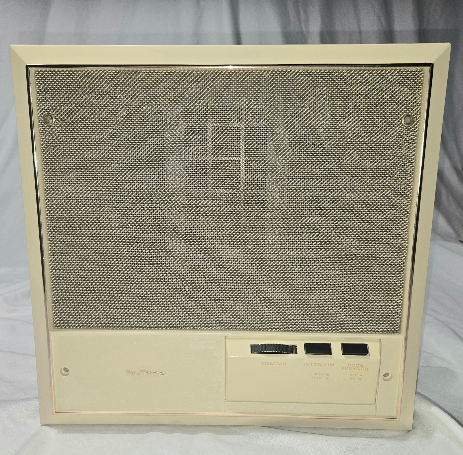 New in Box Nutone 2553-B Remote Control & Speaker for 2411-A Intercom Beige