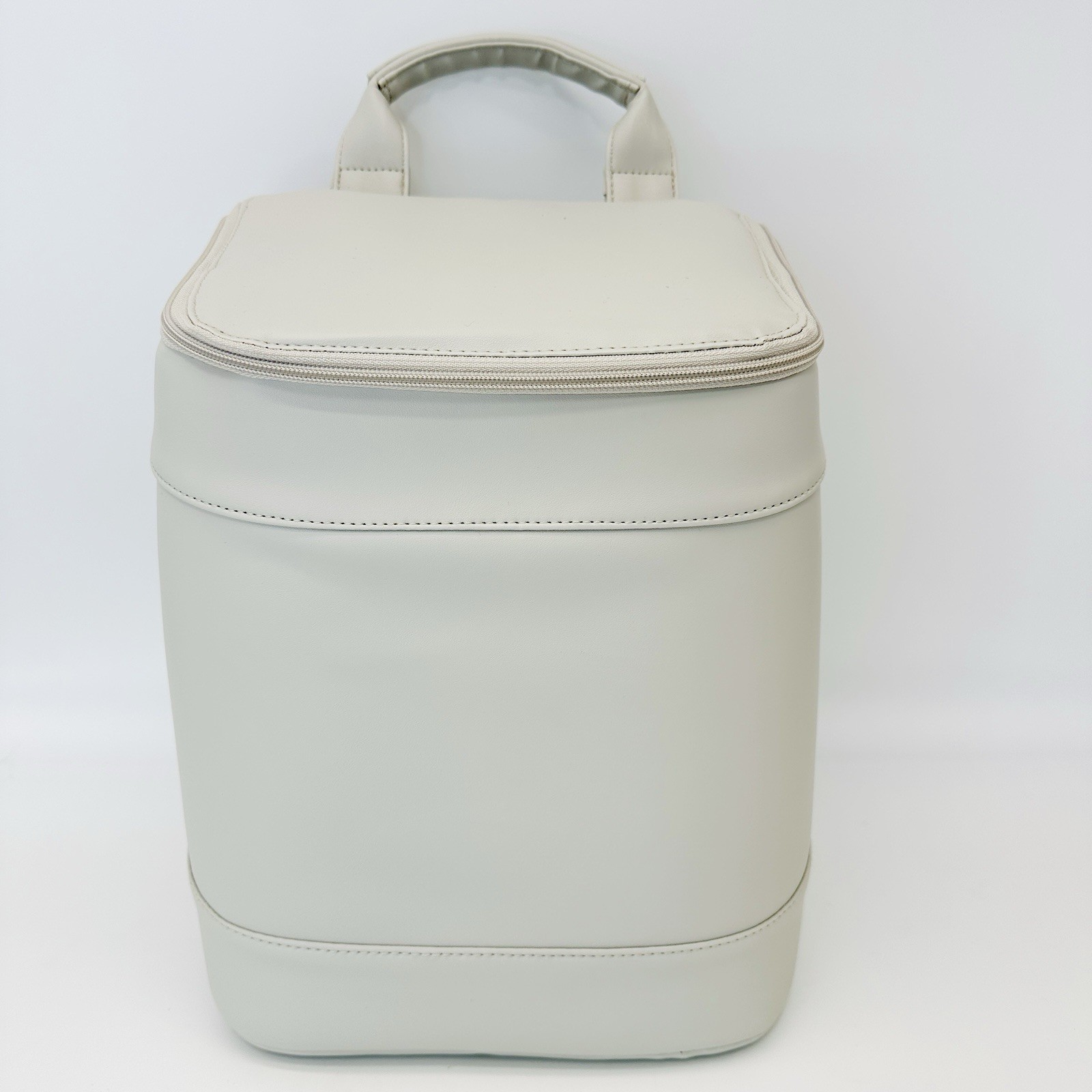 LIVE IN STYLE Faux Leather Bucket Cooler Backpack Insulated TikTok Trend NEW