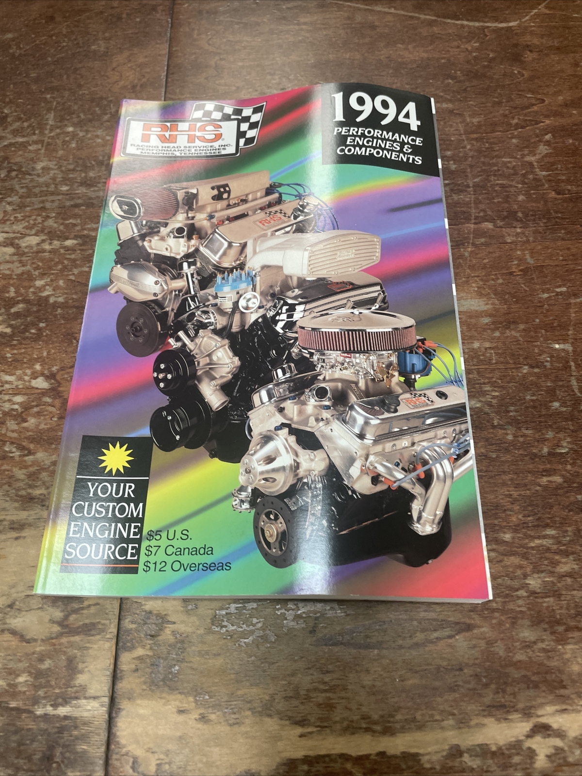RACING HEAD SERVICE INC 1994 PERFORMANCE ENGINES AND COMPONENTS