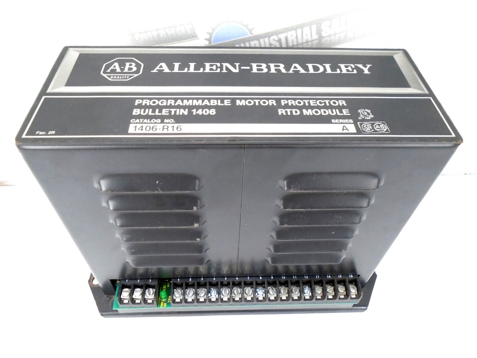 ALLEN BRADLEY - 1406-R16 - Programmable MOTOR PROTECTOR - RTD MODULE -Guaranteed