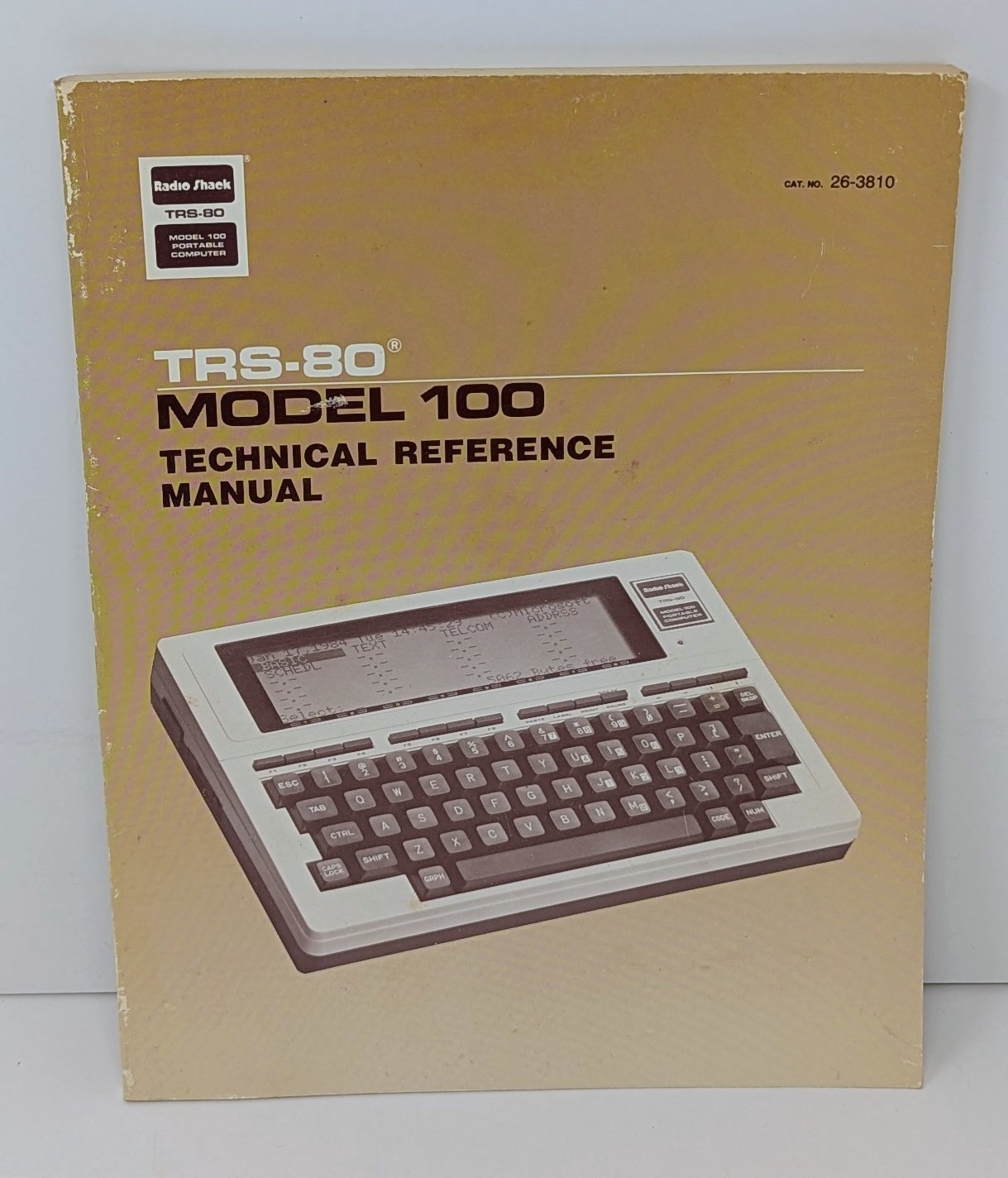 Radio Shack Tandy TRS-80 Model 100 Portable Computer Technical Reference Manual!