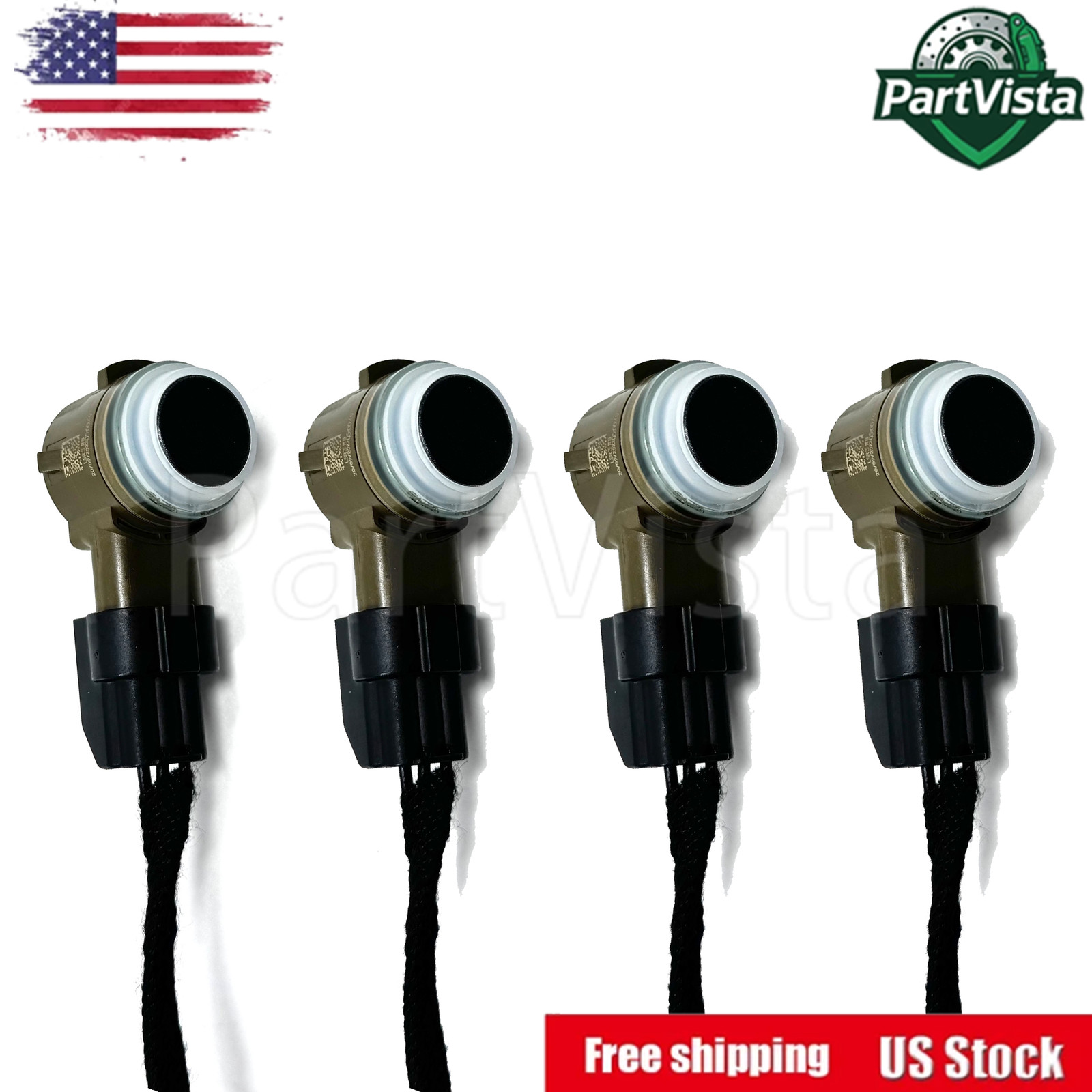 LU5T-15K859-AAW For 2021-23 FORD F150 FRONT PARKING ASSIST SENSORS BUMPER x4