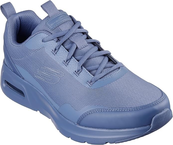 Men Skechers Skech-Air Court - Province Blue New 100% Original