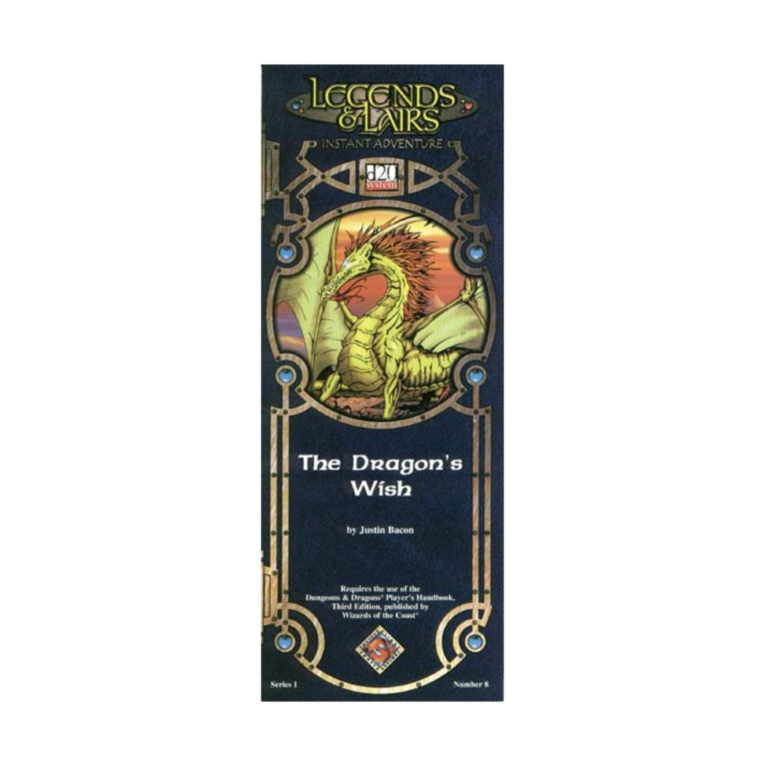 FFG d20 RPG Dragon's Wish VG+