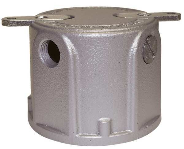 Appleton JBLX-50L Malleable Iron Outlet Box Unilet 4-Holes 2-Plugs 1/2" *NEW*