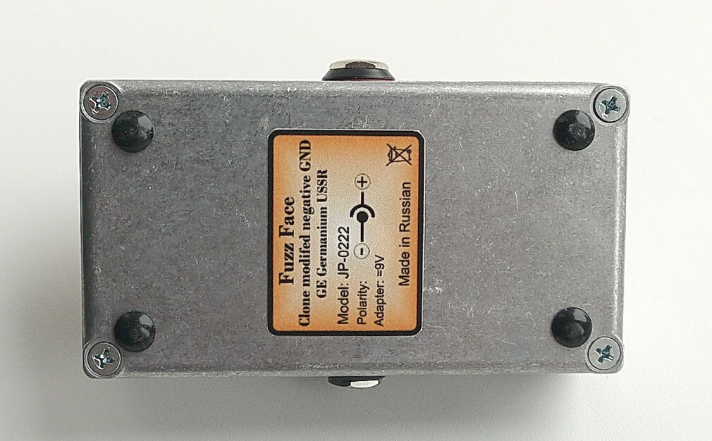 Fuzz Face Guitar Effects Pedal Germanium Clone Modified Handmade negative GND