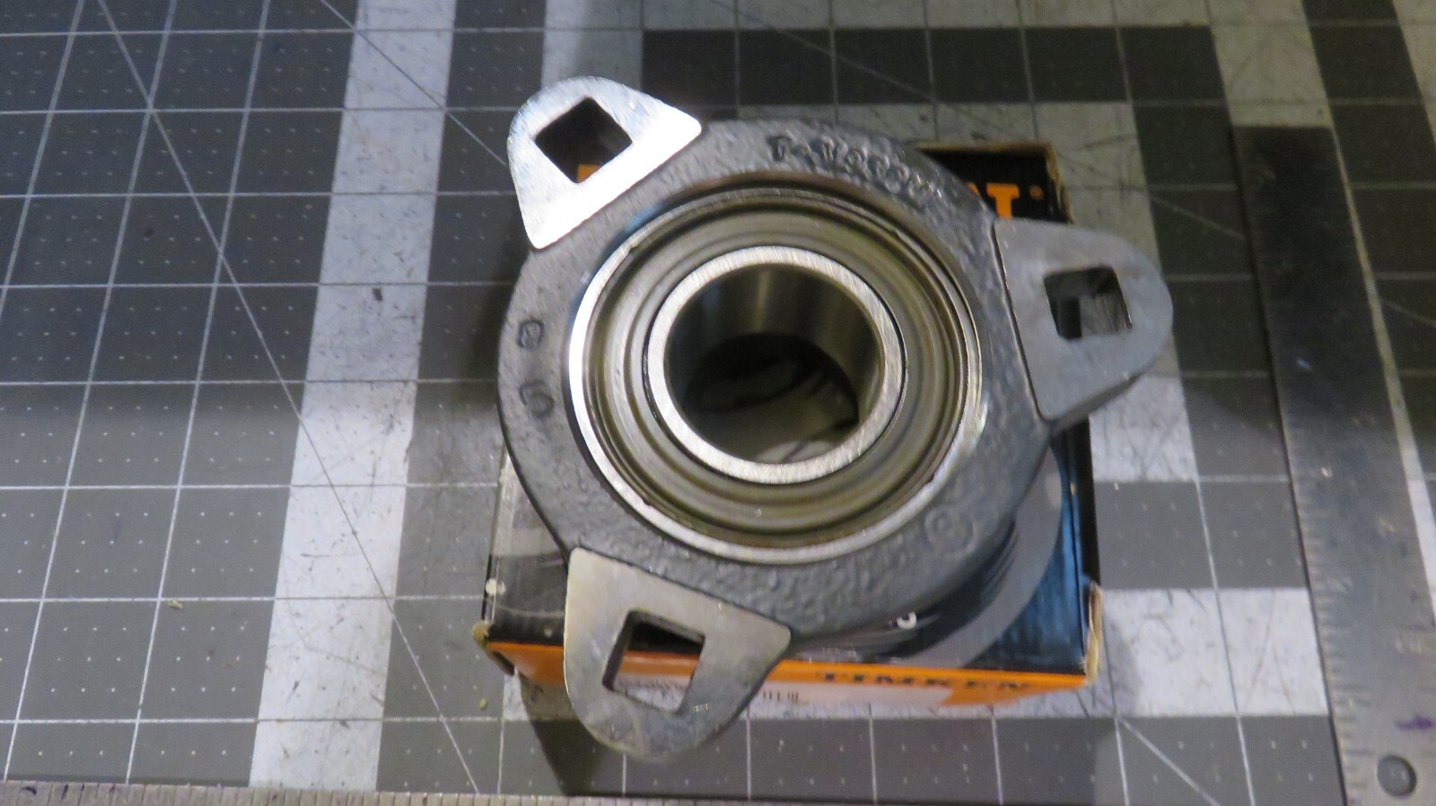 Timken GVFD 1-3/16 3-Bolt Flanged Mounted Bearings Eccentric Locking Collar
