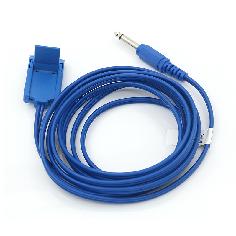 REM Patient Grounding ESU Electrosurgical Plate Cable Negative Cautery Monopole