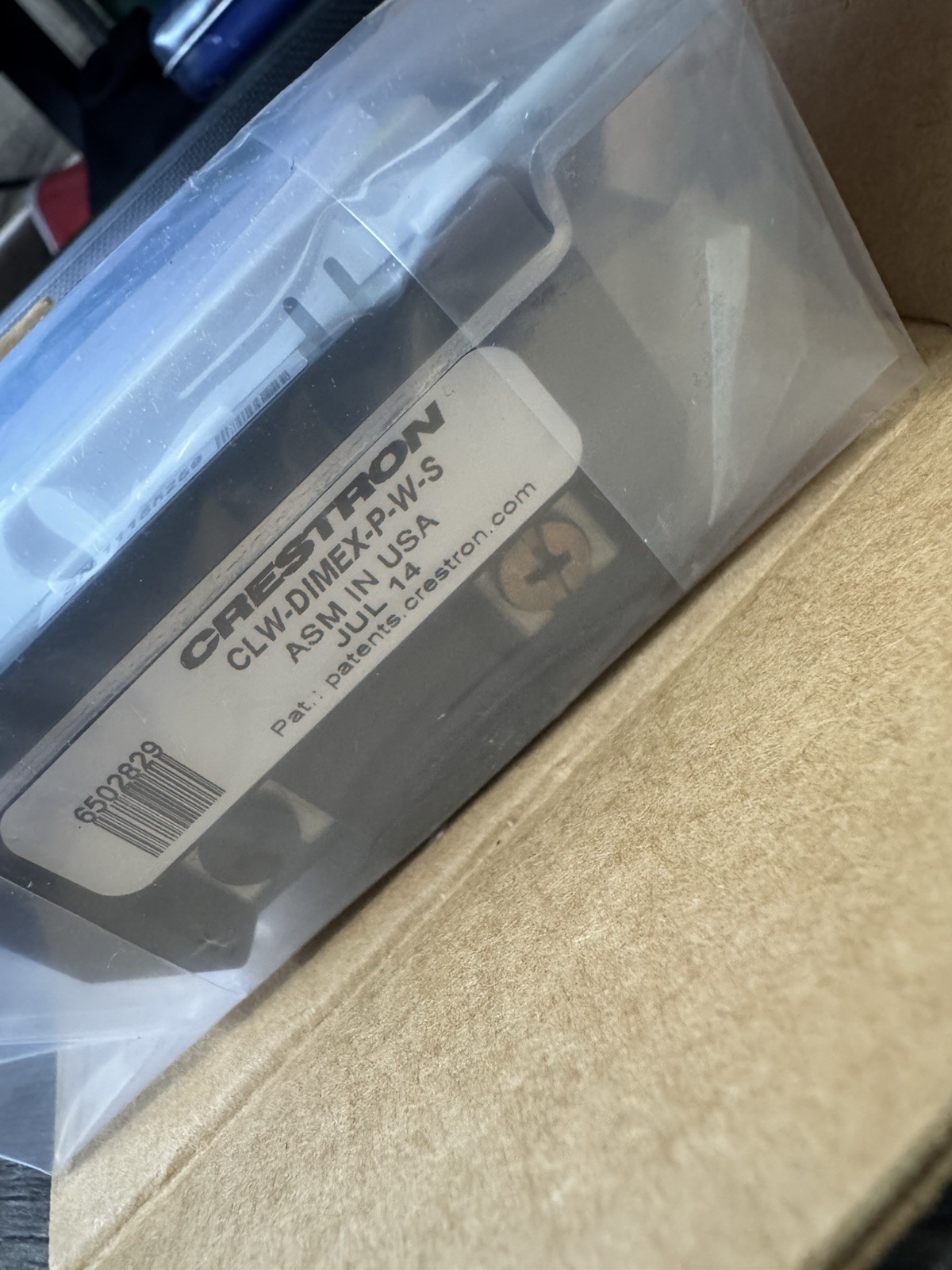 Creston *New in box* CLW-DIMEX-P-W-S Light Switch White