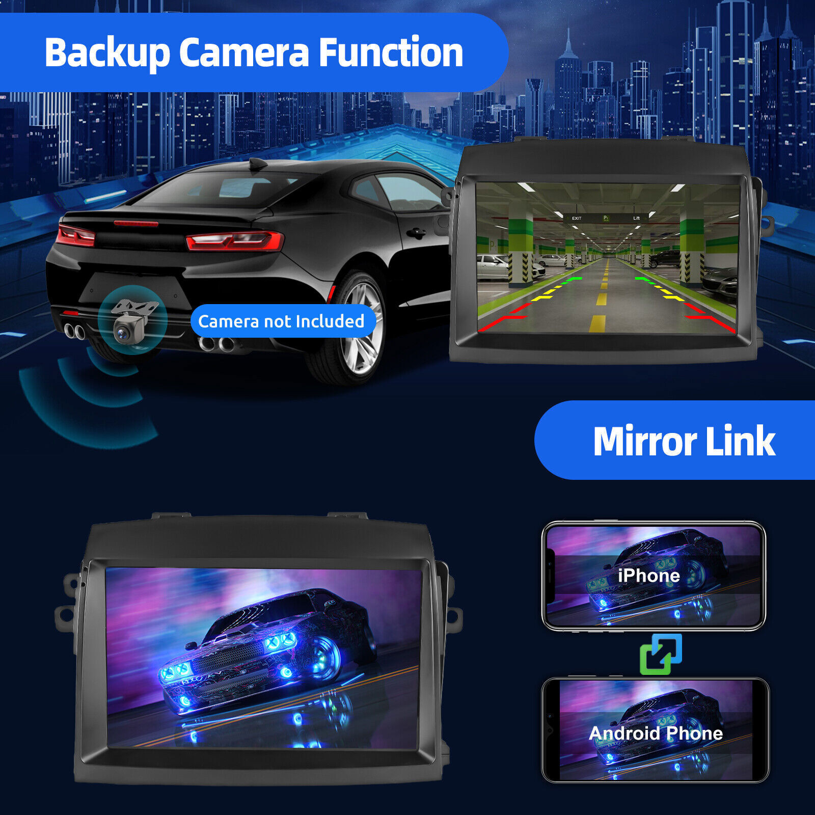Apple Carplay Car Radio Stereo GPS WIFI For Toyota Sienna 2004-2010 Android 13.0