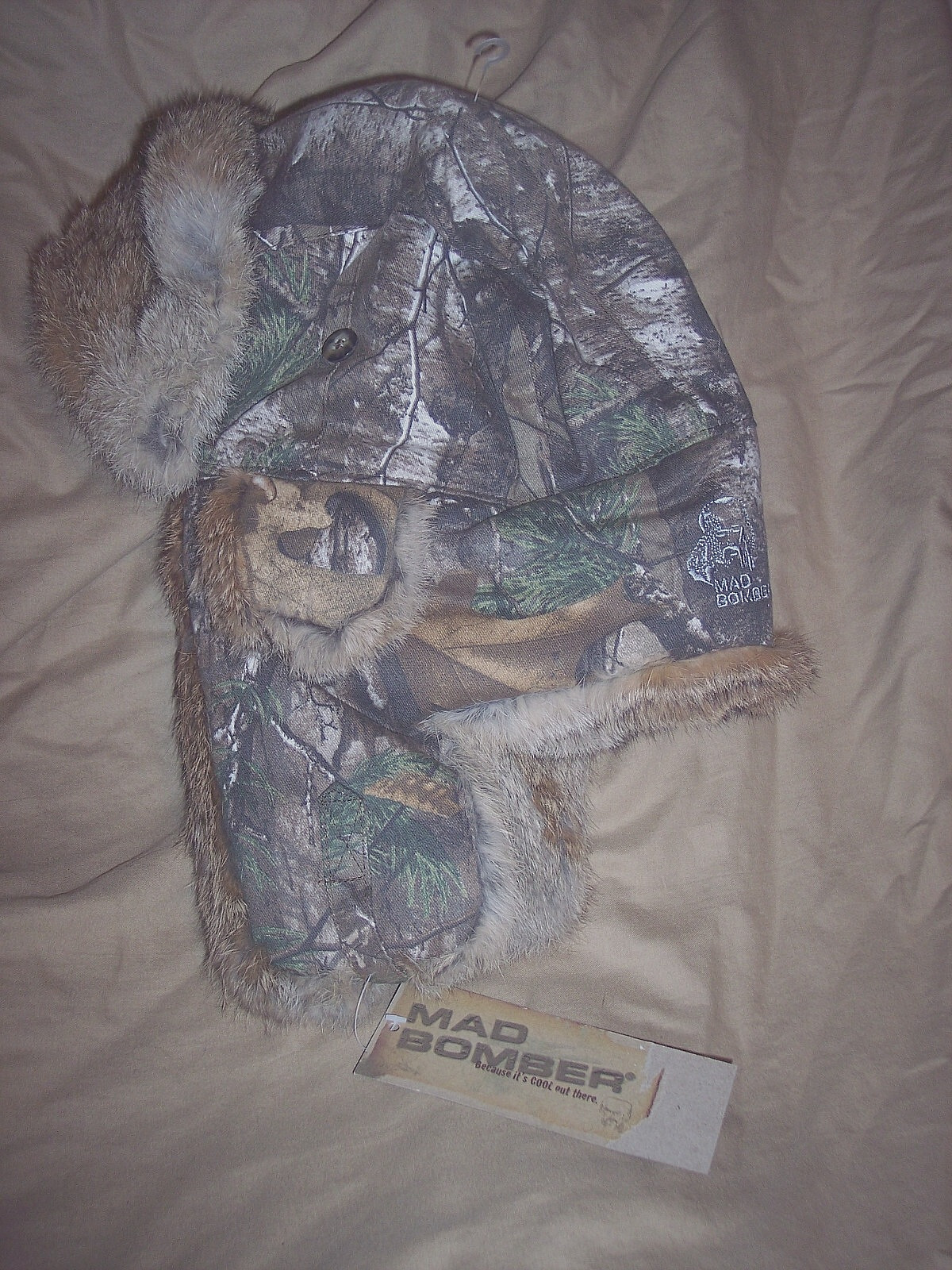 Genuine Mad Bomber Hat 2X Trapper Hat Aviator Hat Camo Hat Realtree Xtra $90