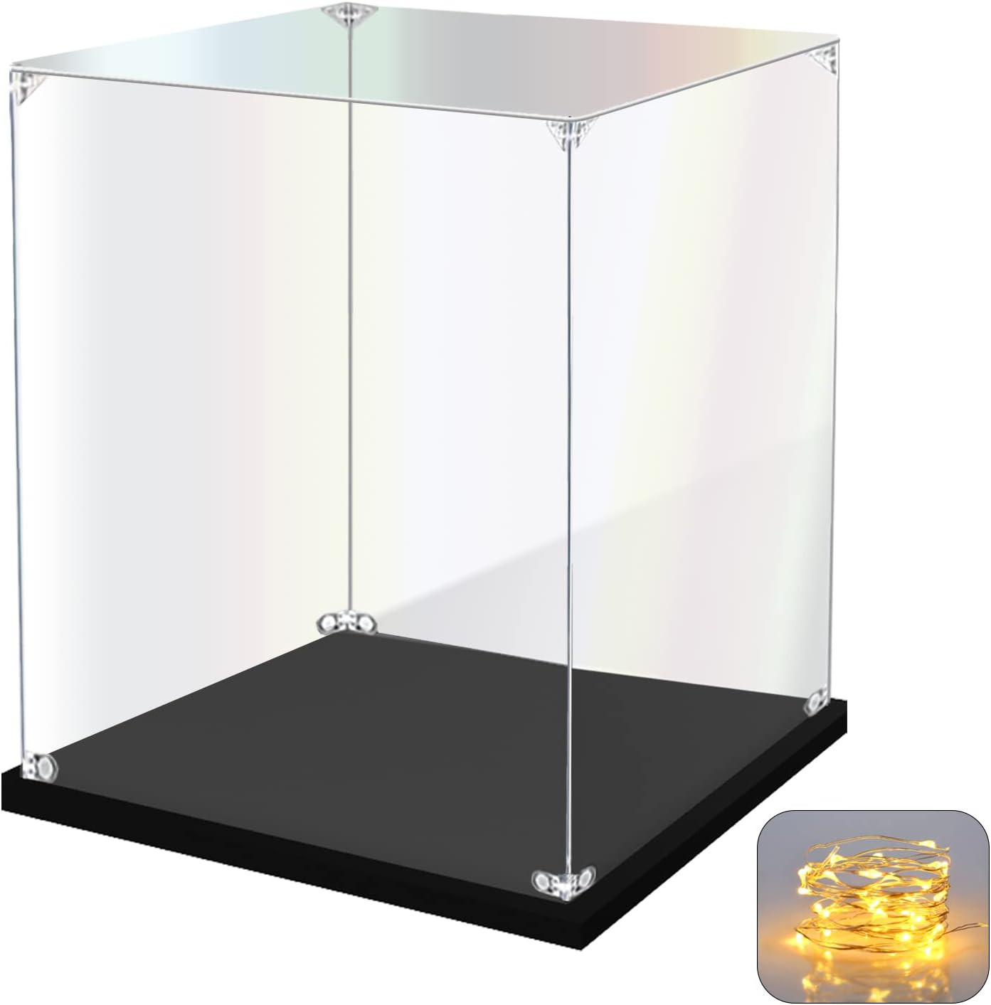 Acrylic Display Case for Collectibles Assemble Clear Acrylic Display Box