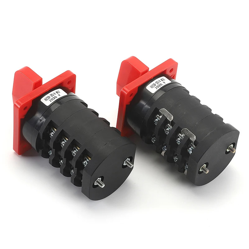 20A Combination Cam Switch 4Kw 4 Poles Star Delta Starting For Two-Speed Motor