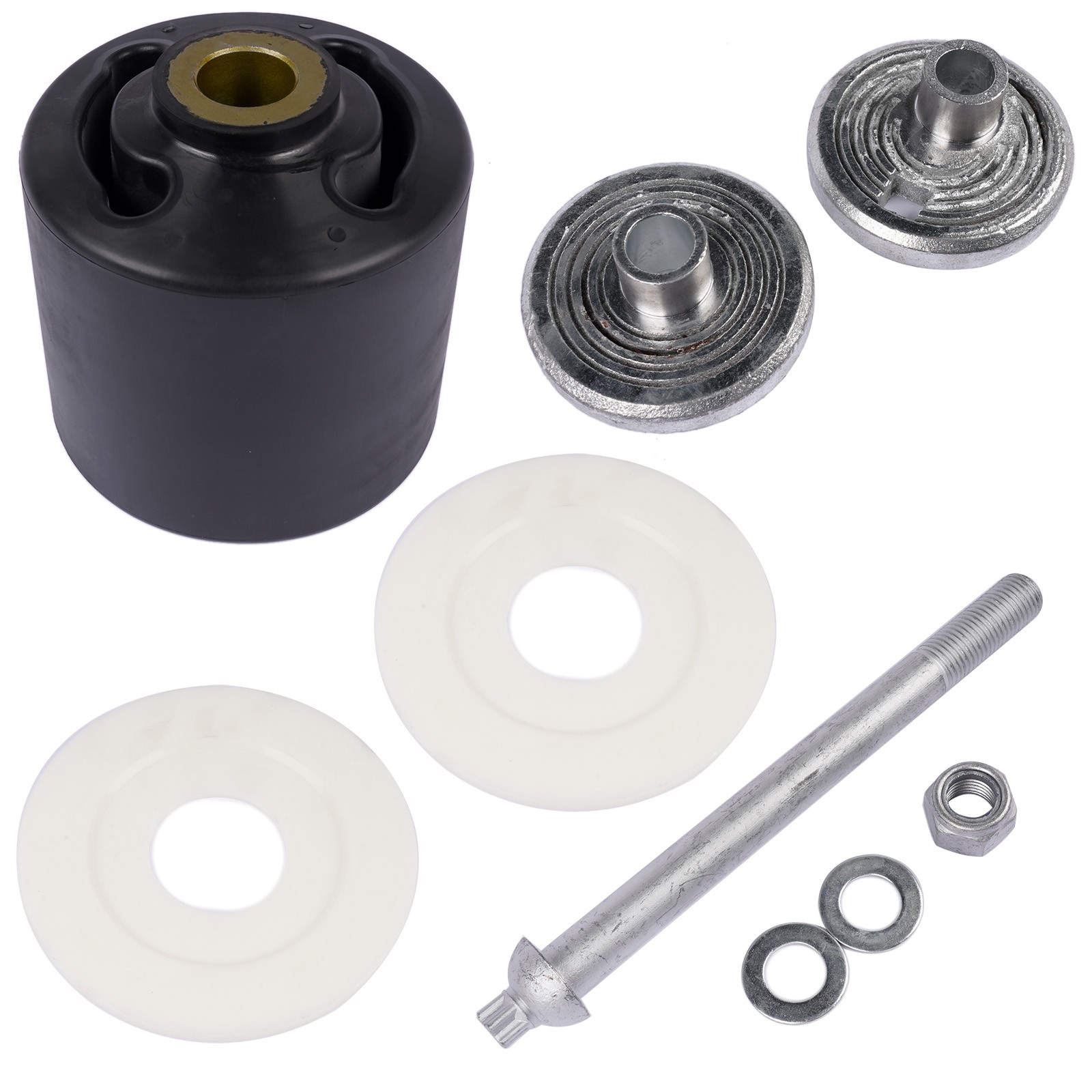 For Hendrickson Quick Align Pivot Bolt Bushing Kit with Alignment Collars 24691S