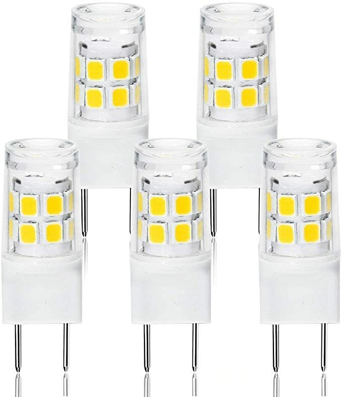 G8 Base Halogen LED Replacement Bulb for Under-Cabinet Accent Desk Lamp Lighting