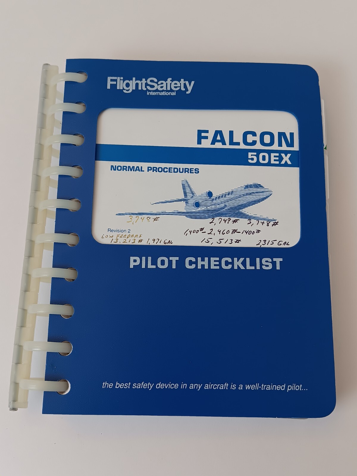 Flight Safety Dassault Falcon 50EX Pilot Checklist Normal Procedures