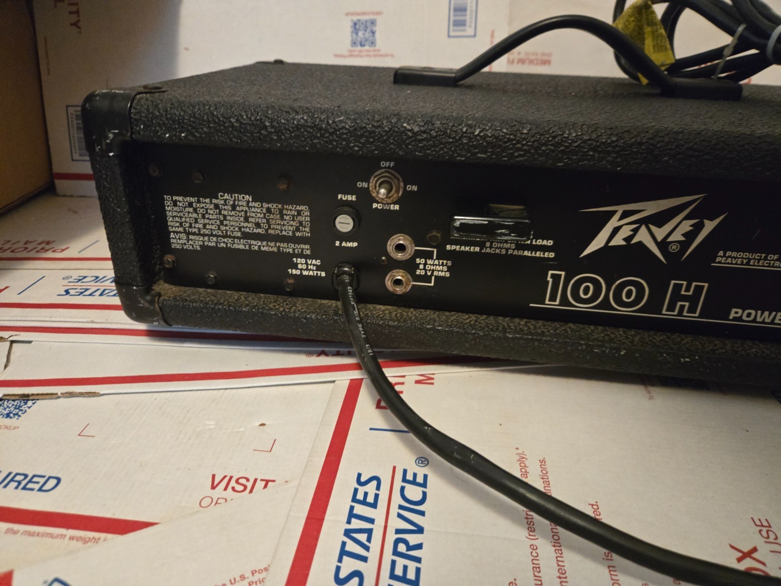 Peavey Mark III series MP-4 100 H power module see notes