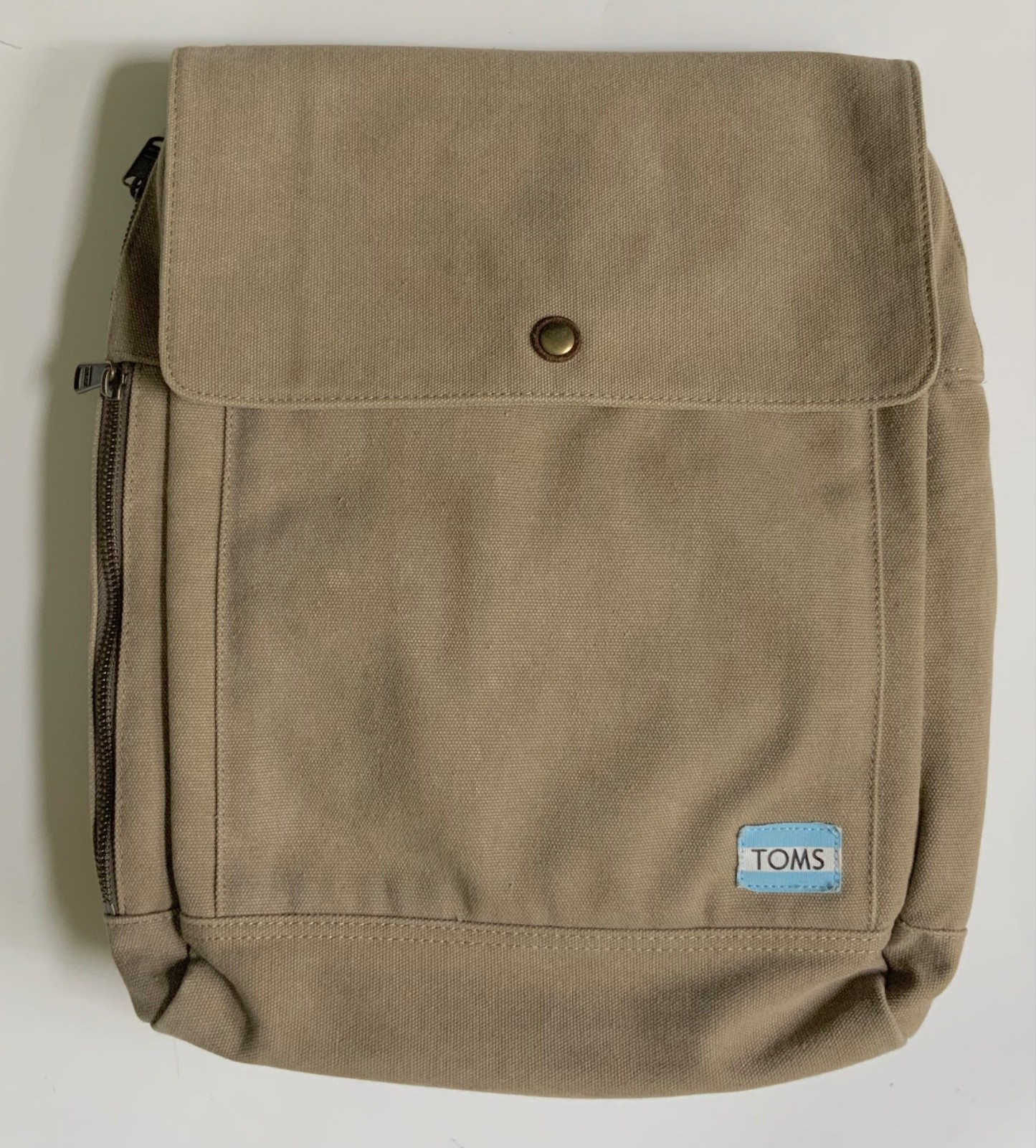 TOMS Trekker Canvas Backpack EUC