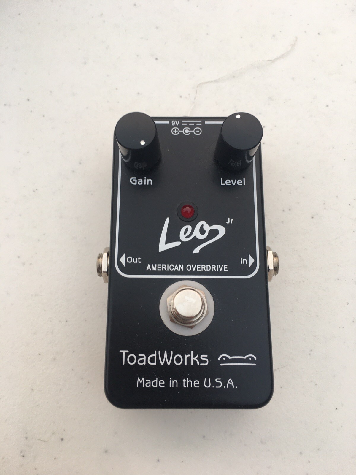 Toadworks Leo Jr. American Overdrive Distortion Guitar Effect Pedal Made In USA