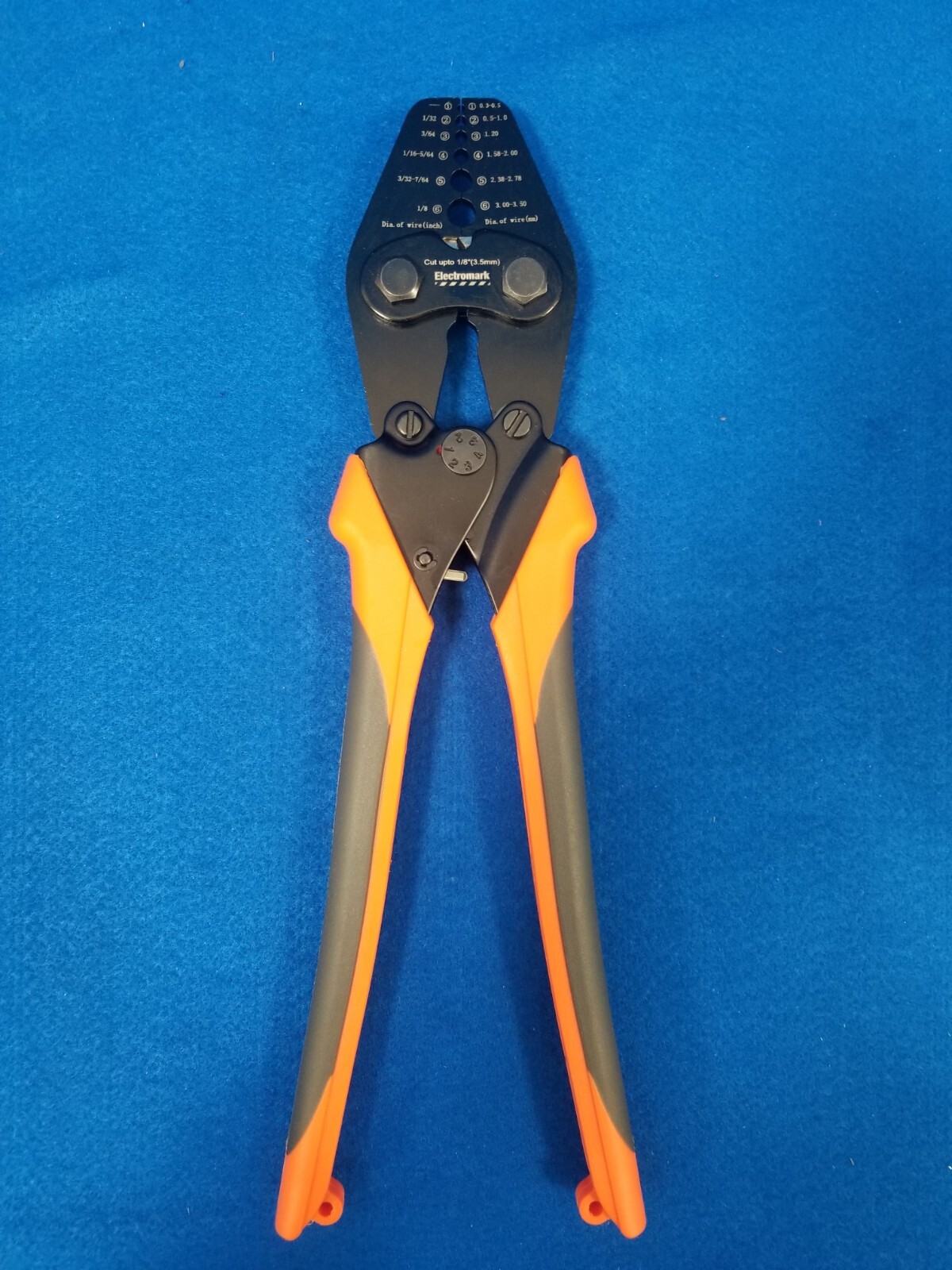 Electromark Wire Rope Swagging Toolcut and Crimping Tool for 1/32-1/8" in