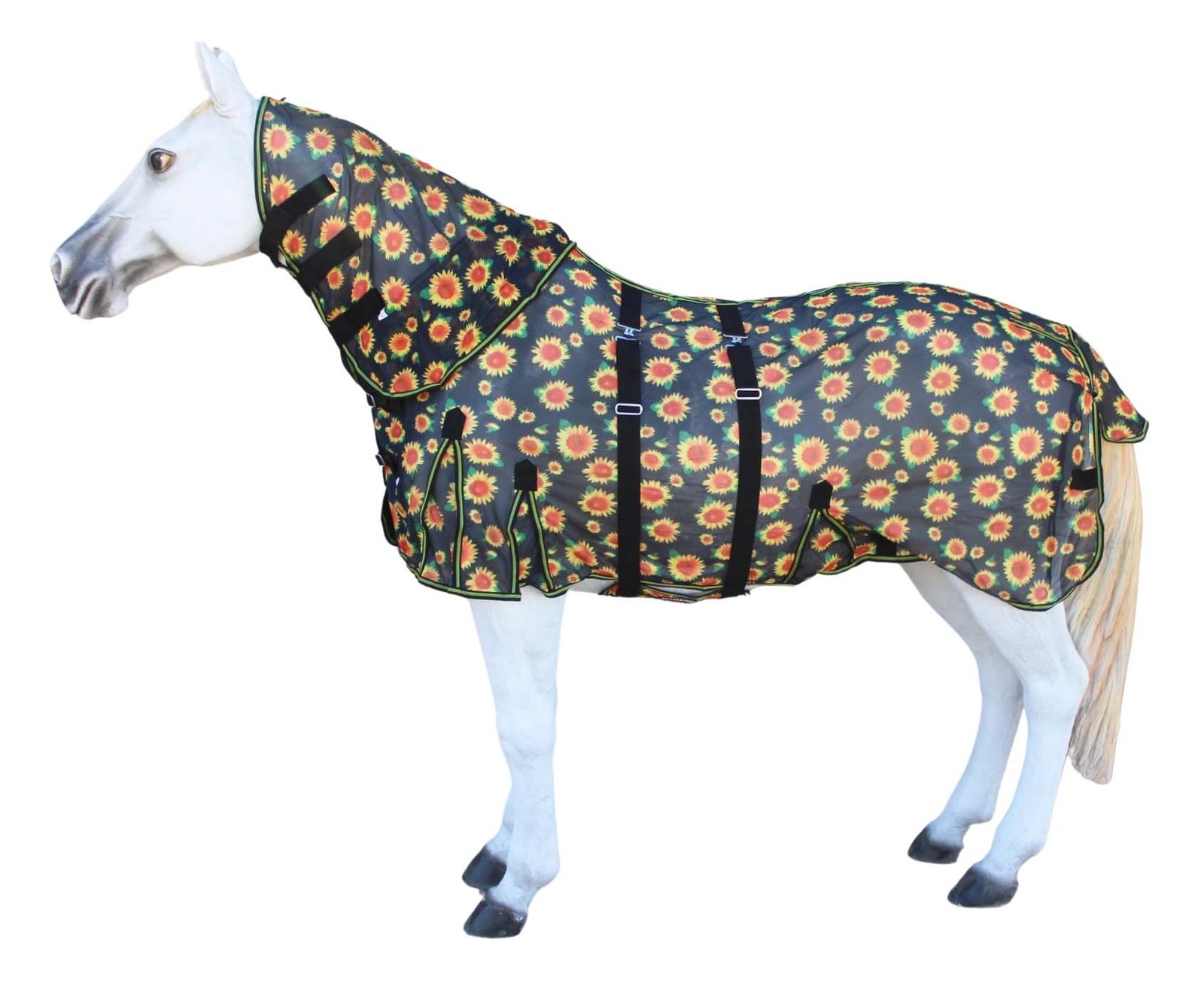Challenger Horse Mesh Summer Fly Sheet Spring Airflow  Neck  731Neck