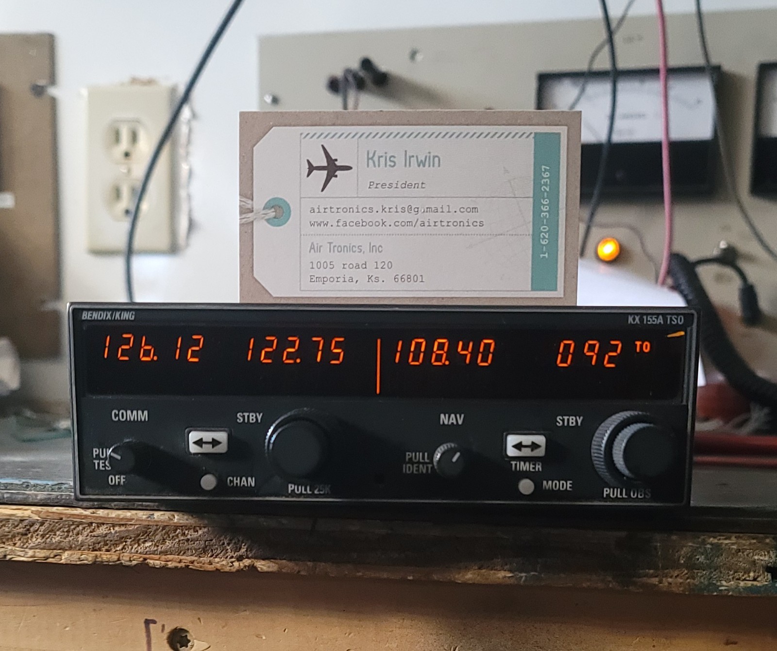 Bendix King KX 155A With G/S 28 VOLT