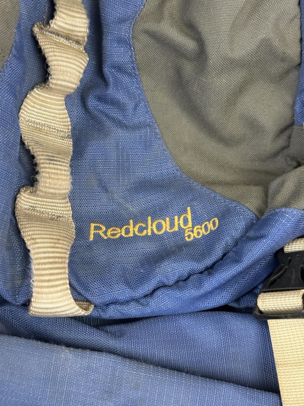Kelty Redcloud 5600 Pack Unisex Blue Internal Frame Large Hiking Backpack Bag