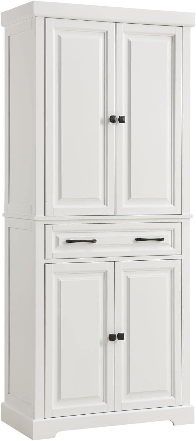 71'' Kitchen Pantry Cabinet Freestanding Storage Cabinet Adjustable Shelves