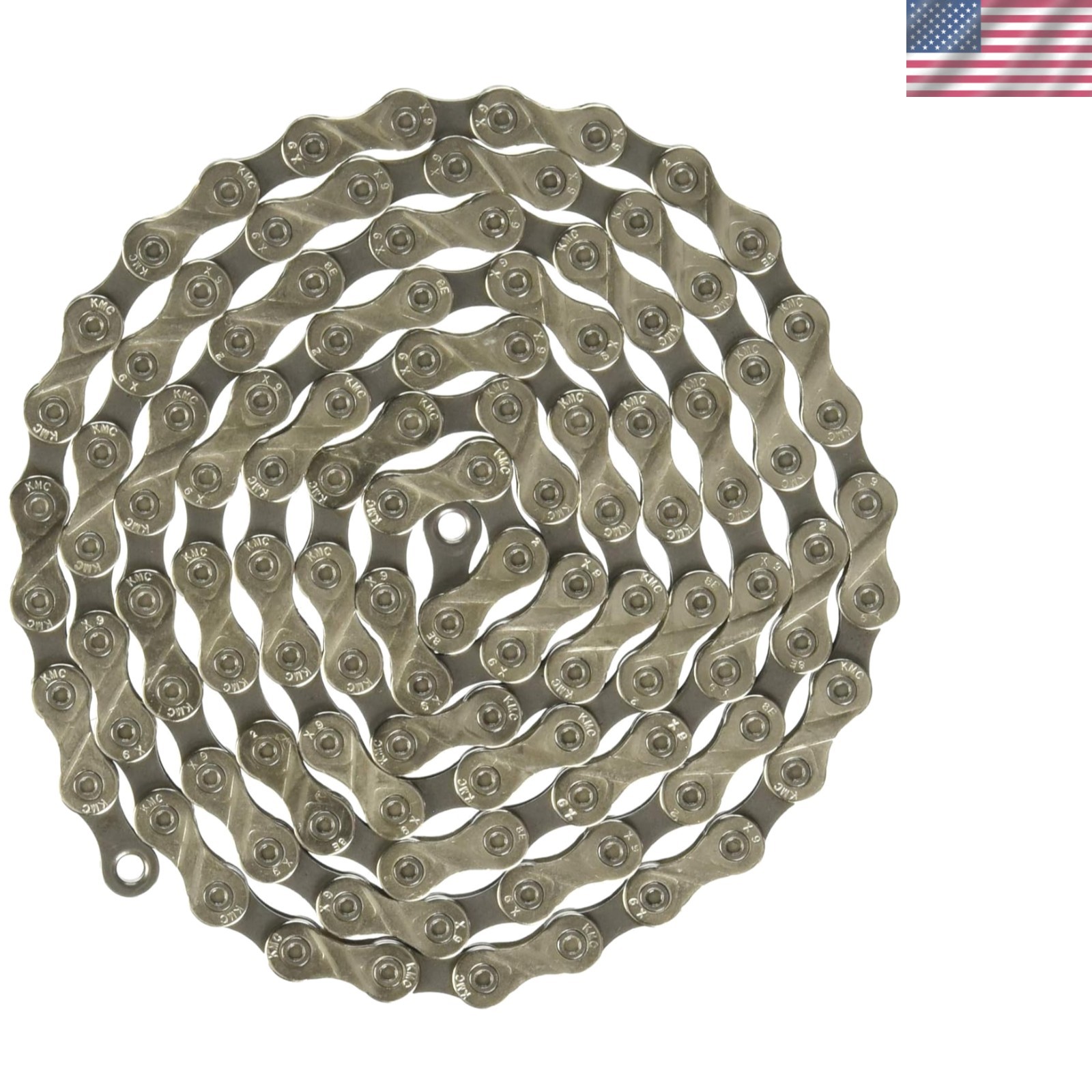Eco-Friendly X9 9-Speed Chain | Nickel Plate Construction for Optimal Shifting