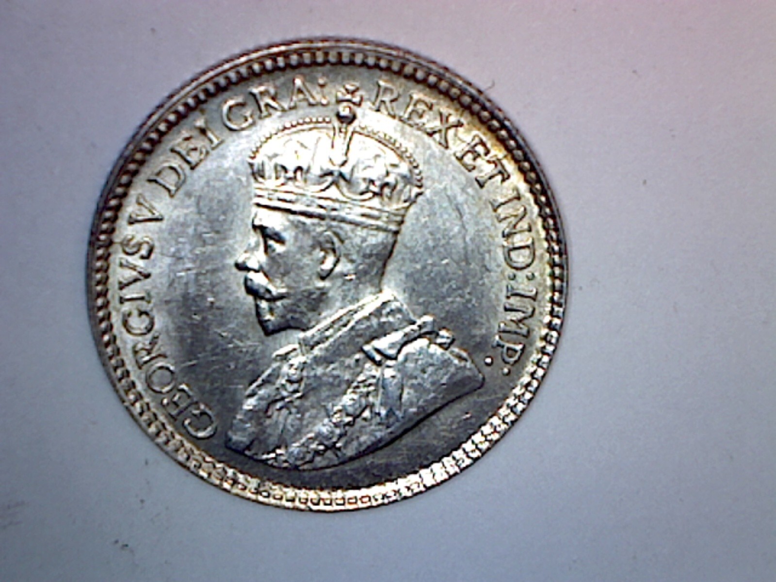 CANADA 1918 5c SILVER BU CONDITION