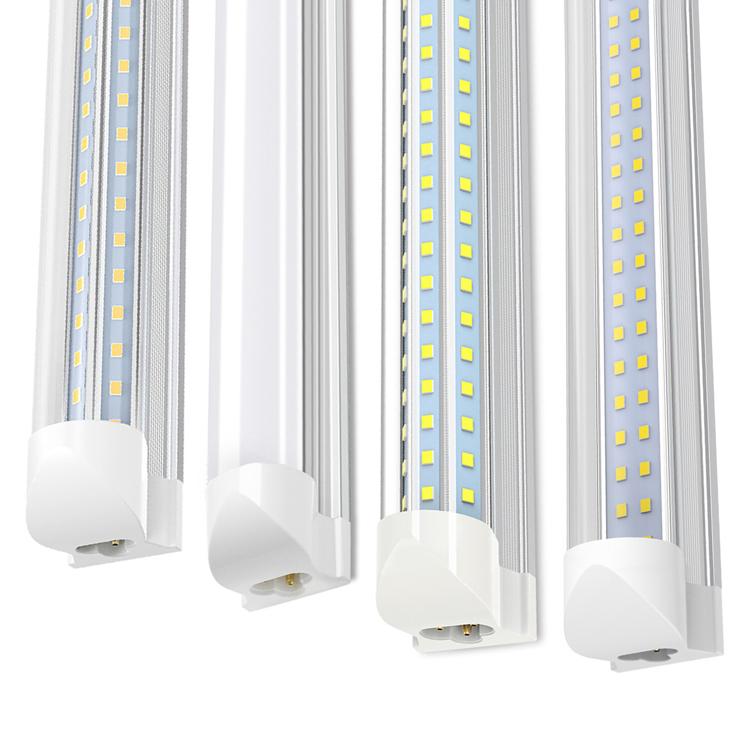 ETL 14W 28W 60W 72W 90W 120W LED Shop Lights Linkable 2FT~8FT T8 LED Tube Lights