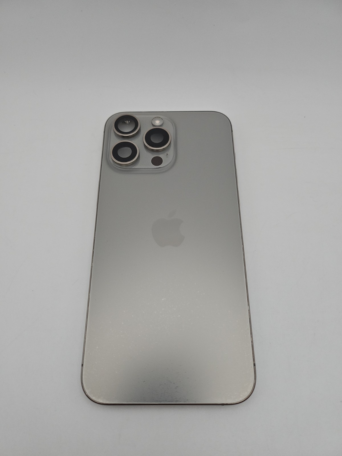 Apple iPhone 15 Pro Max Backhousing Used Replacement Part OEM -Natural Titanium