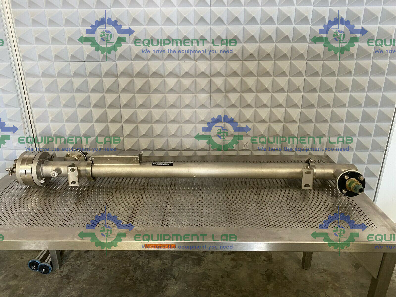 Allegheny Bradford Stainless Steel Shell and Tube Heat Exchanger 6.3 Sq. Ft
