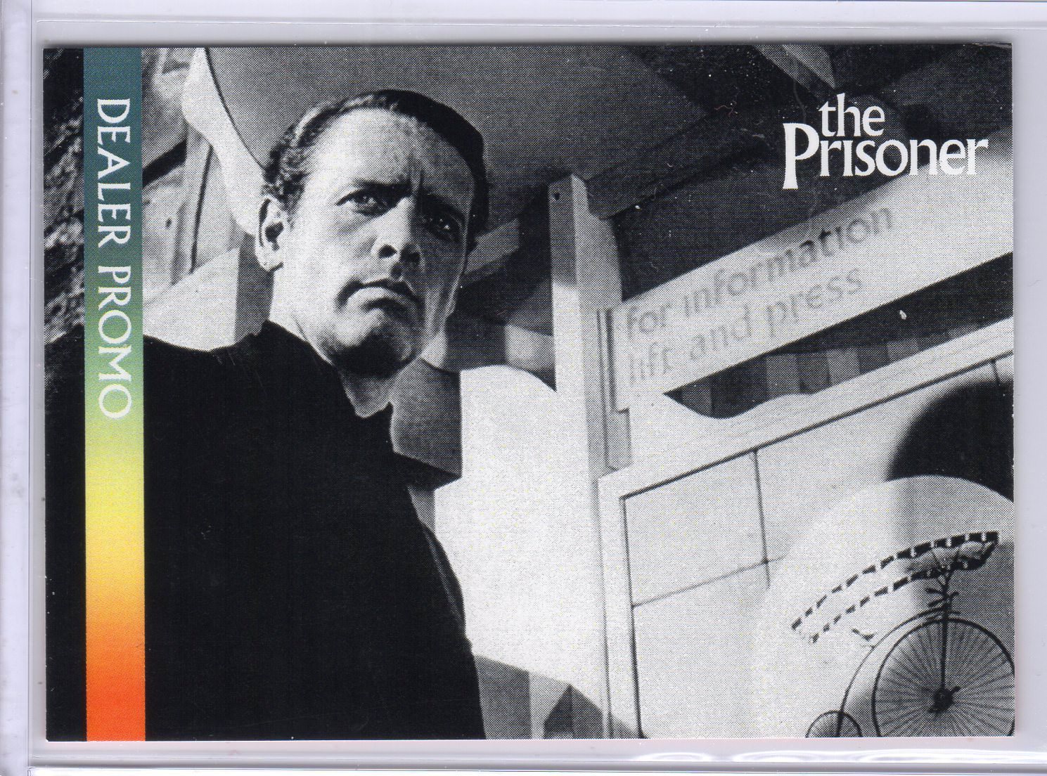 The Prisoner Dealer Promo SFP2 Scifi Cards Unstoppable Cards Limited UK