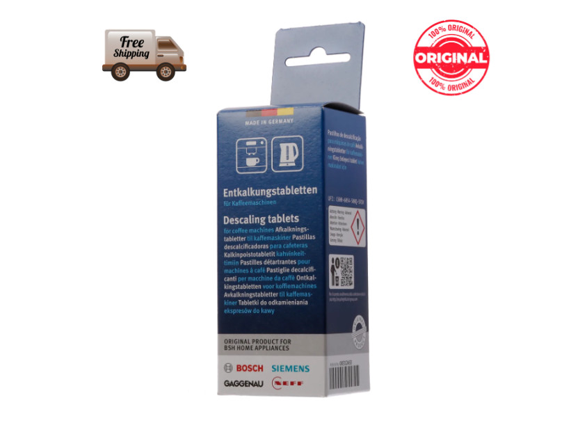 BOSCH Descaling Tablets 00311864 Siemens Neff Coffee Tassimo Machine (00312453)