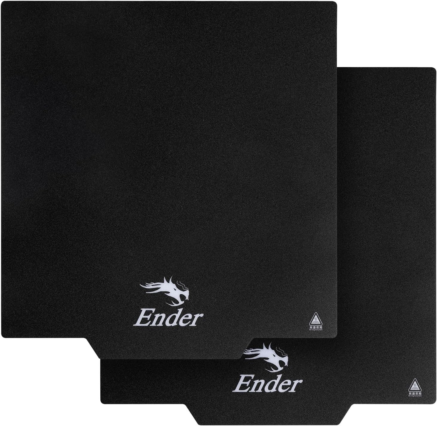 2PCS Magnetic Removable Build Surface for Ender 3 3D Printer Heated Bed