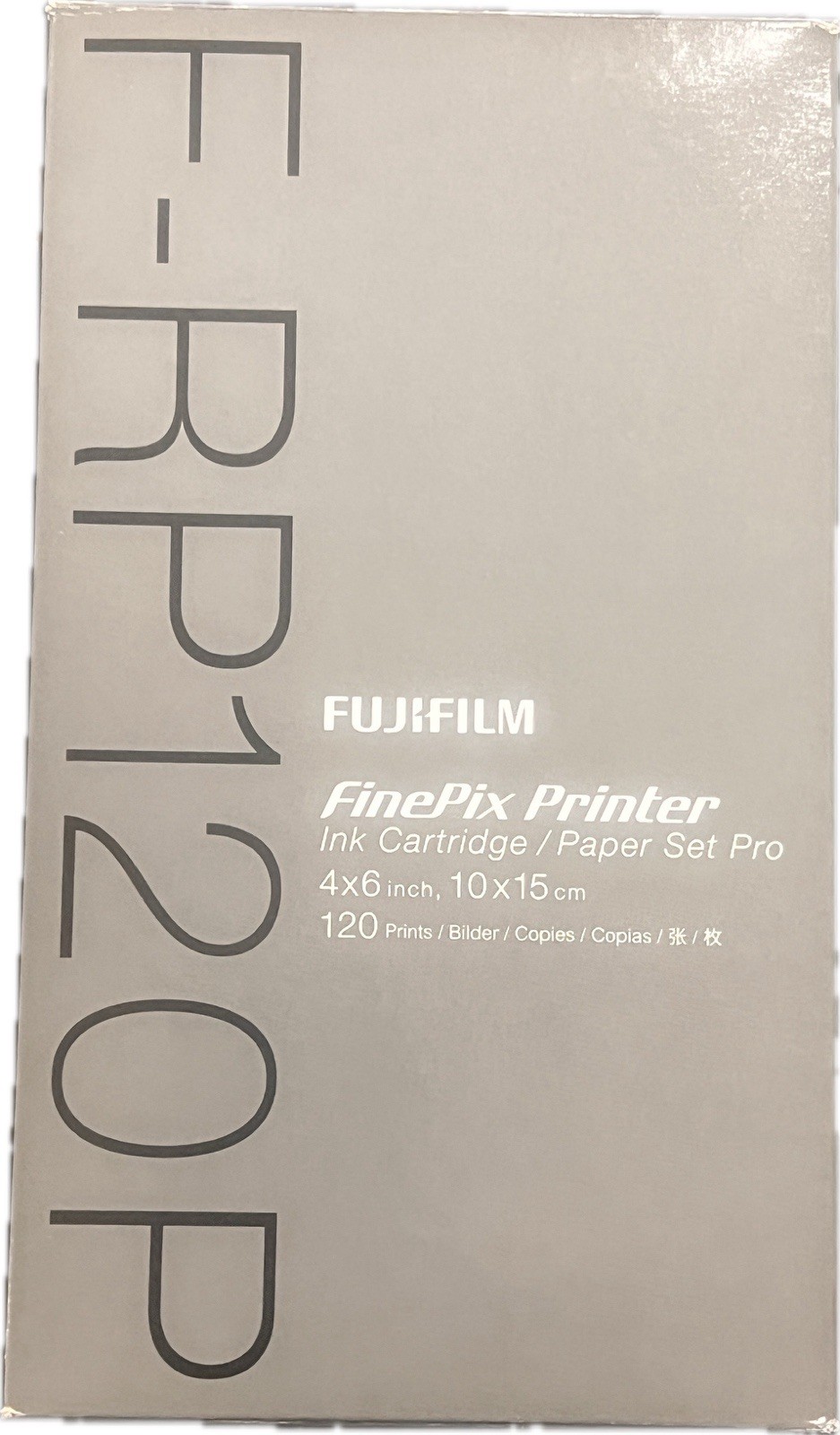 FUJIFILM F-RP120P FinePix Printer Ink Cartridge/Paper Set Pro 4x6 in. 120 Prints